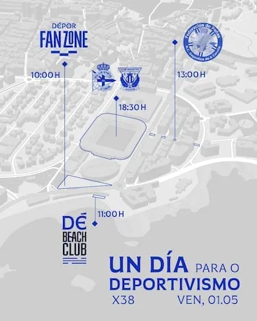 Polos opuestos en un Riazor de récord